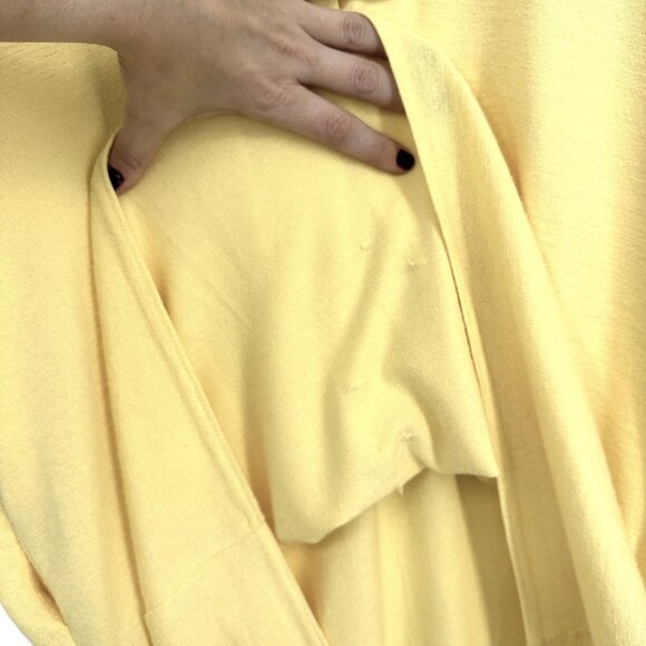 Wilfred Free Marcoux Jersey Knit T-Shirt‎ Dress Pale Yellow Small - Picture 8 of 12